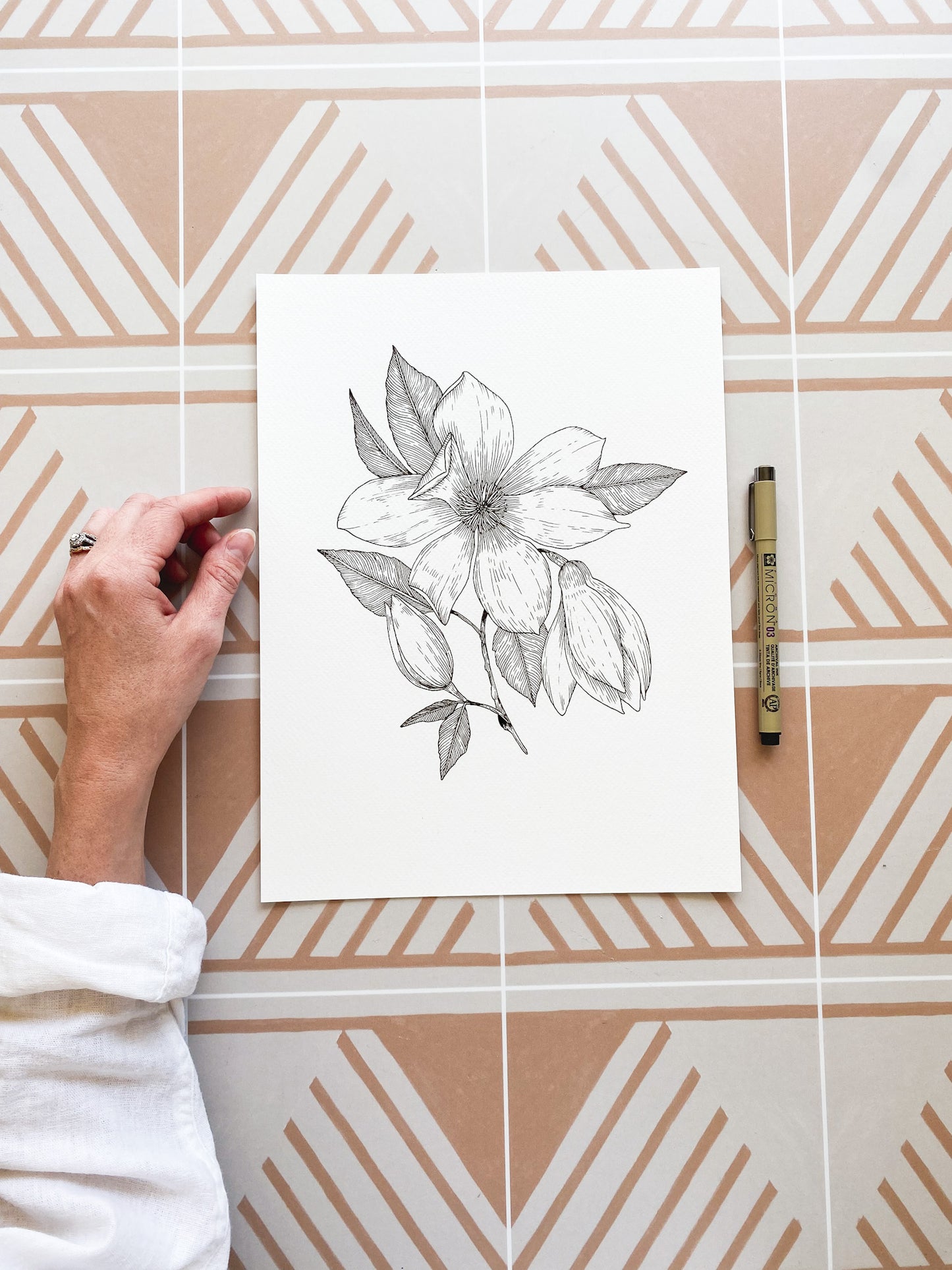 Magnolia Art Print